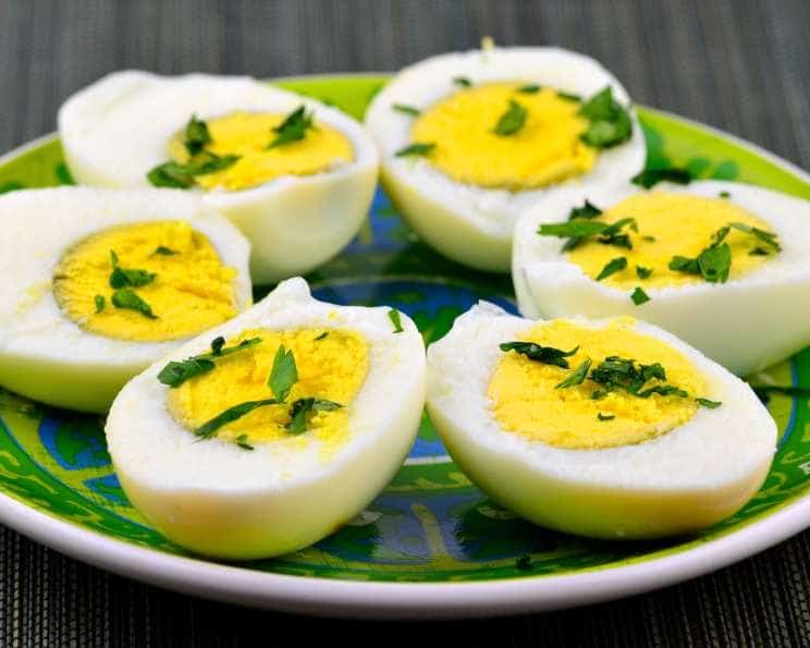 Huevos duros al horno 4 receta Huevos duros al horno1