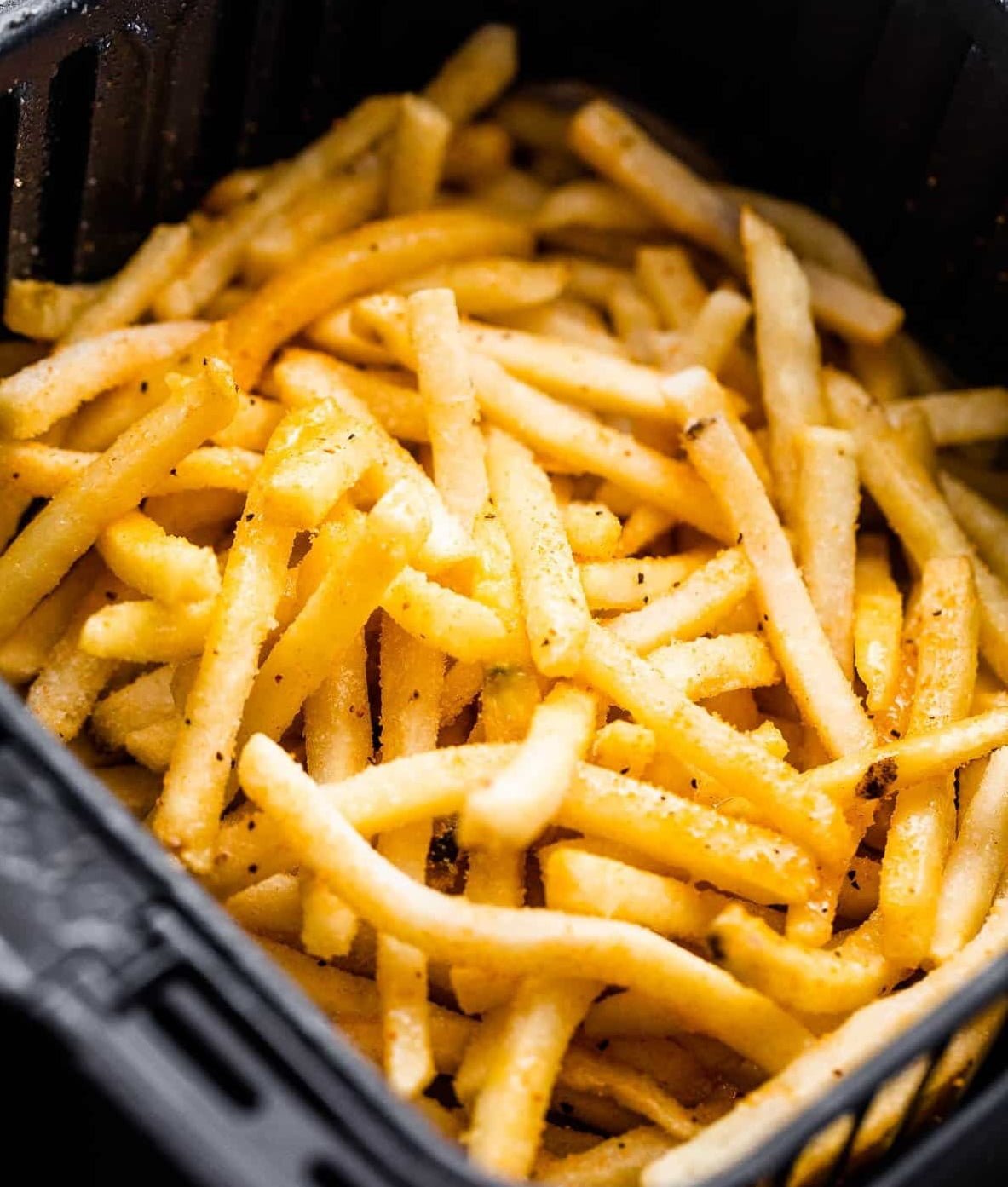 Papas Fritas a la Francesa en una freidora de aire 2 tiempo de papas fritas en airfryer